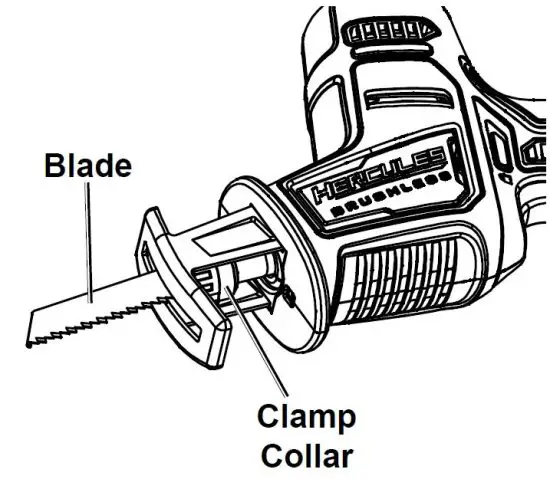 Installing Removing Blade