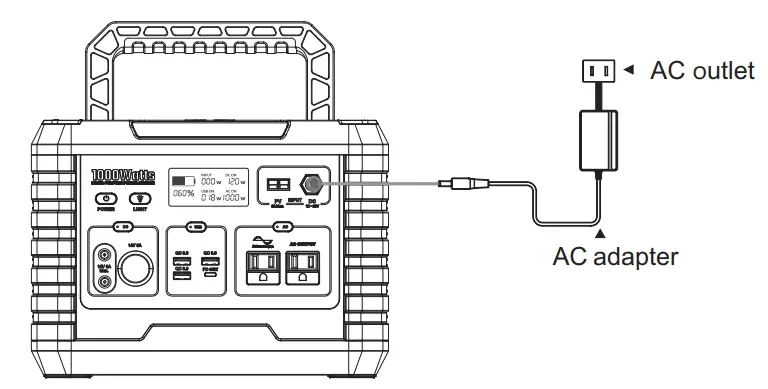 Shenzhen Intelligent Energy MP1000 Portable Power Station-fig9