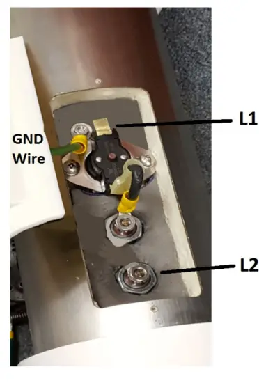 Chiltrix V18 B Air to Water Heat Pump Backup Heater - Installation6