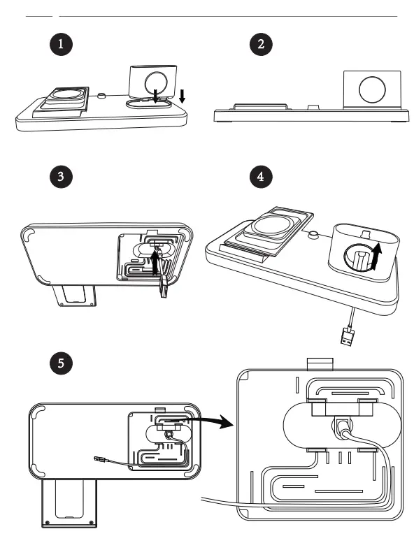 Chargers-HTY-2128 4-in-1-Charging-Station-for-Airpods-Apple-Watch-Cellphone-5