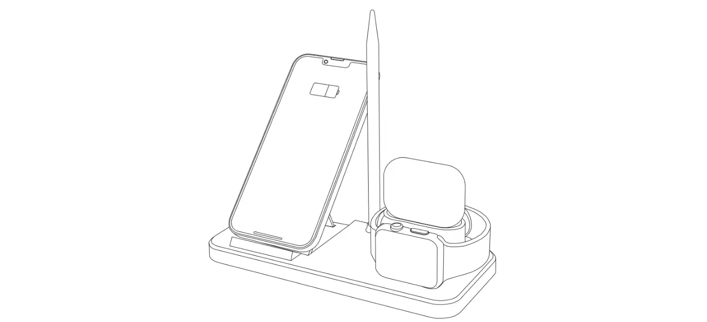 Chargers Hty-2128 4-in-1 Charging Station For Airpods Apple Watch Cellphone User Manual Chargers Hty-2128 4-in-1 Charging Station For Airpods Apple Watch Cellphone User Manual