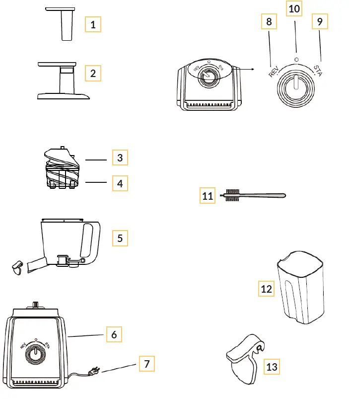 ZEEGMA-ZE-SAP-Low-Speed-Juicer-FIG2