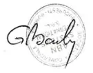 Stamp and Signature
