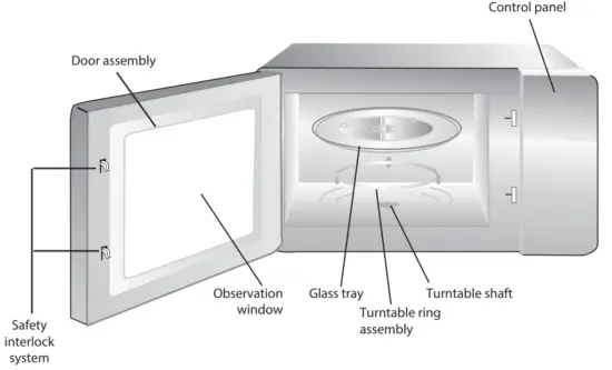 TOSHIBA ML EM45PIT Microwave Solo Oven - YOUR OVEN