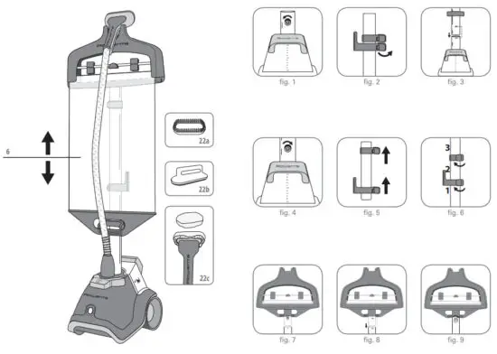 Rowenta IS6300 Master Valet Garment Steamer - fig 2