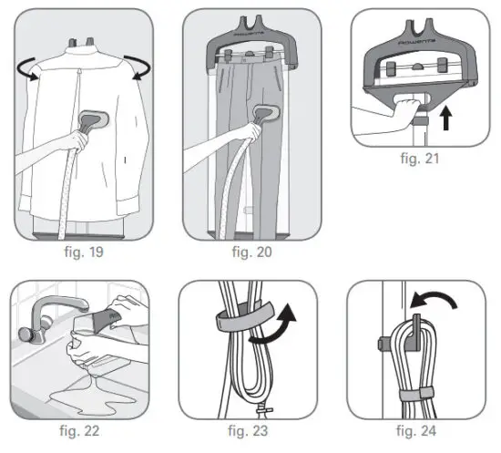 Rowenta IS6300 Master Valet Garment Steamer - fig 4