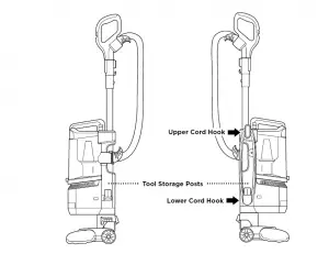 Shark NV602UK Series Corded Upright Vacuum Cleaner Instruction Manual