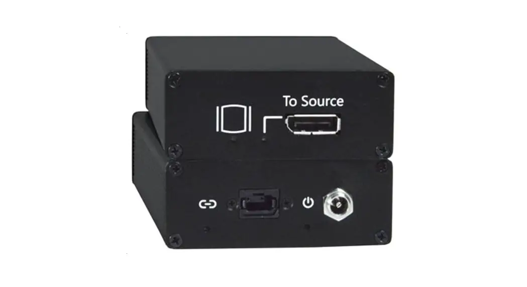 Network Technologies St-fodp14-mpo 8k Displayport 1.4 Extender Via One 12-strand Mpo Multimode Fiber Optic Cable User Manual