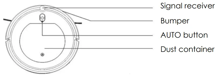 KALORIK RVC 47730 BK Home Smart Robot Vacuum Pro with Ionic Pure Air Technology - Fig