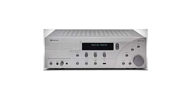Outlawaudio Rr 2160 Stereo Retroreceiver Owner's Manual