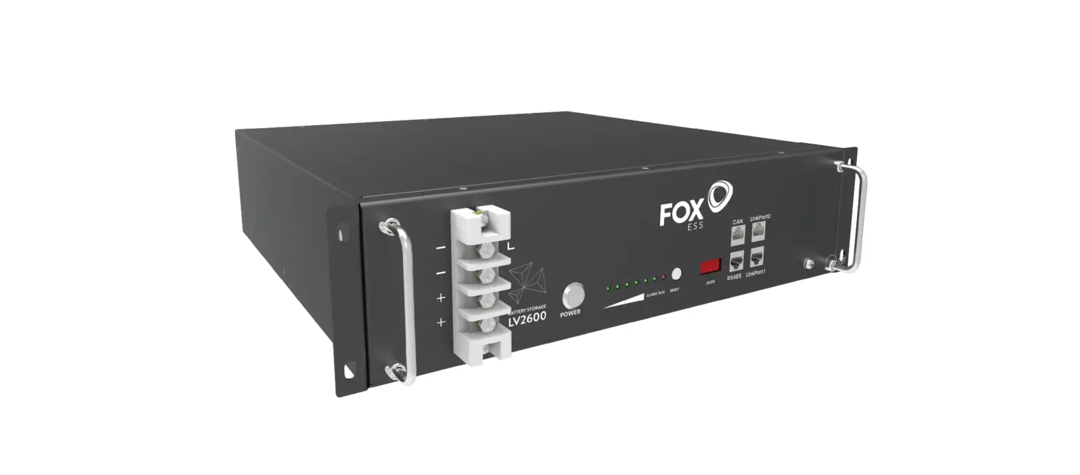Fox Ess Lv2600 Voltage Battery User Guide