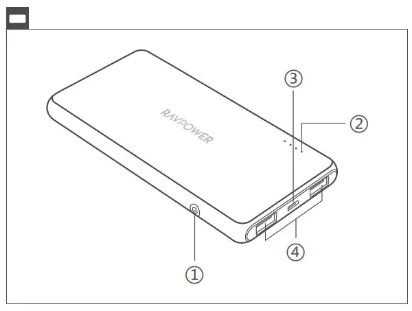 PAVPOWER Prime 10000mAh 2-Port Power Bank