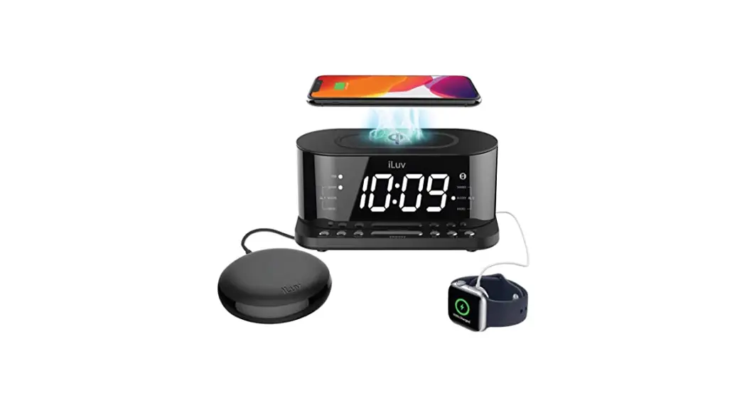 Iluv Bluetooth Alarm Clock Speaker With Wireless Charger User Manual Iluv Bluetooth Alarm Clock Speaker With Wireless Charger User Manual