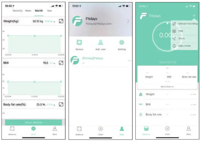 SILVERGEAR 866380 Smart Scale with Body Analysis App - How to use fidays 5