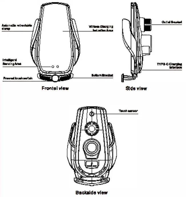 Shenzhen Yuesheng Technology K18 Car Wireless Charger