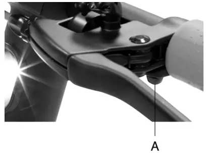 Adjusting the position of the brake levers 