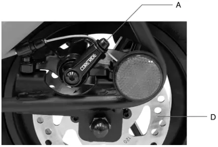 Adjusting the position of the brake levers 