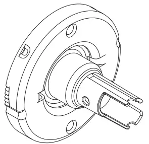 allegion NDE80 NDE Networked Wireless Lock - FIG 12