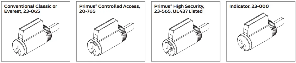 allegion NDE80 NDE Networked Wireless Lock - FIG 13