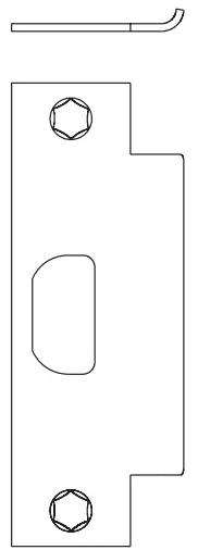 allegion NDE80 NDE Networked Wireless Lock - FIG 18