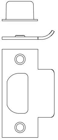 allegion NDE80 NDE Networked Wireless Lock - FIG 19