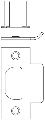 allegion NDE80 NDE Networked Wireless Lock - FIG 20