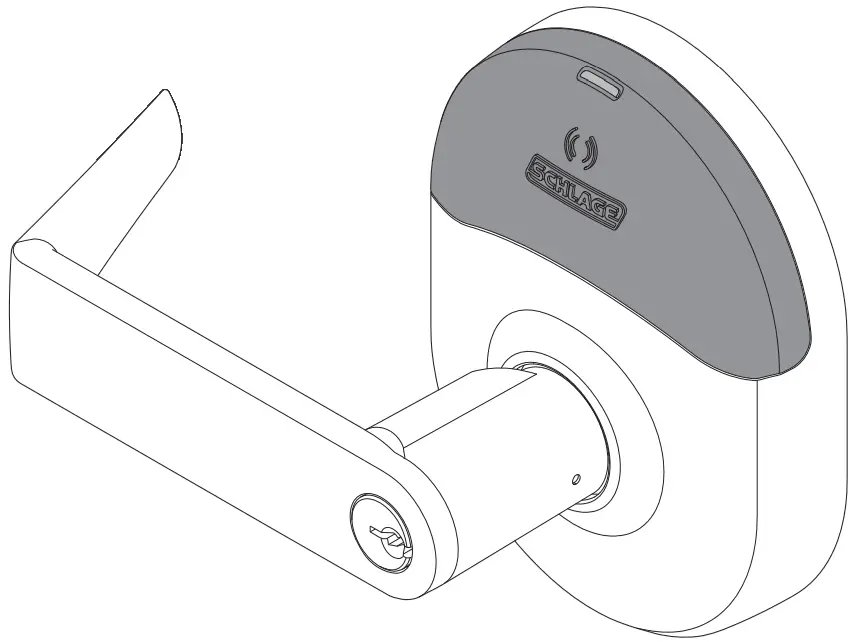 allegion NDE80 NDE Networked Wireless Lock