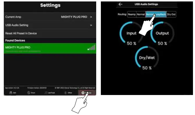 NUX MP-3 Mighty Plug Pro Guitar and Bass Amp Modeling Earphone Amplug - ado
