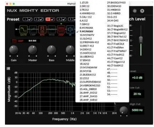 NUX MP-3 Mighty Plug Pro Guitar and Bass Amp Modeling Earphone Amplug - fig1