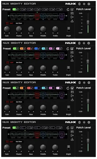 NUX MP-3 Mighty Plug Pro Guitar and Bass Amp Modeling Earphone Amplug - fig5