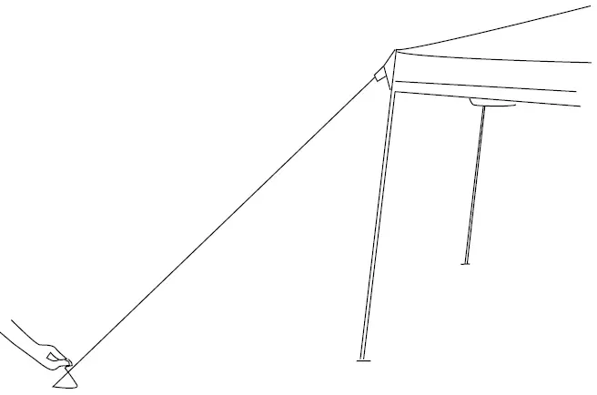 TDC USA INC 21951 10x10 Foot Portable Gazebo with Netting-12