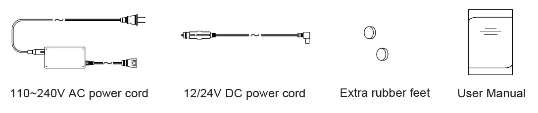 BougeRV CR22 12 Volt Refrigerator Portable Car Freezer 2