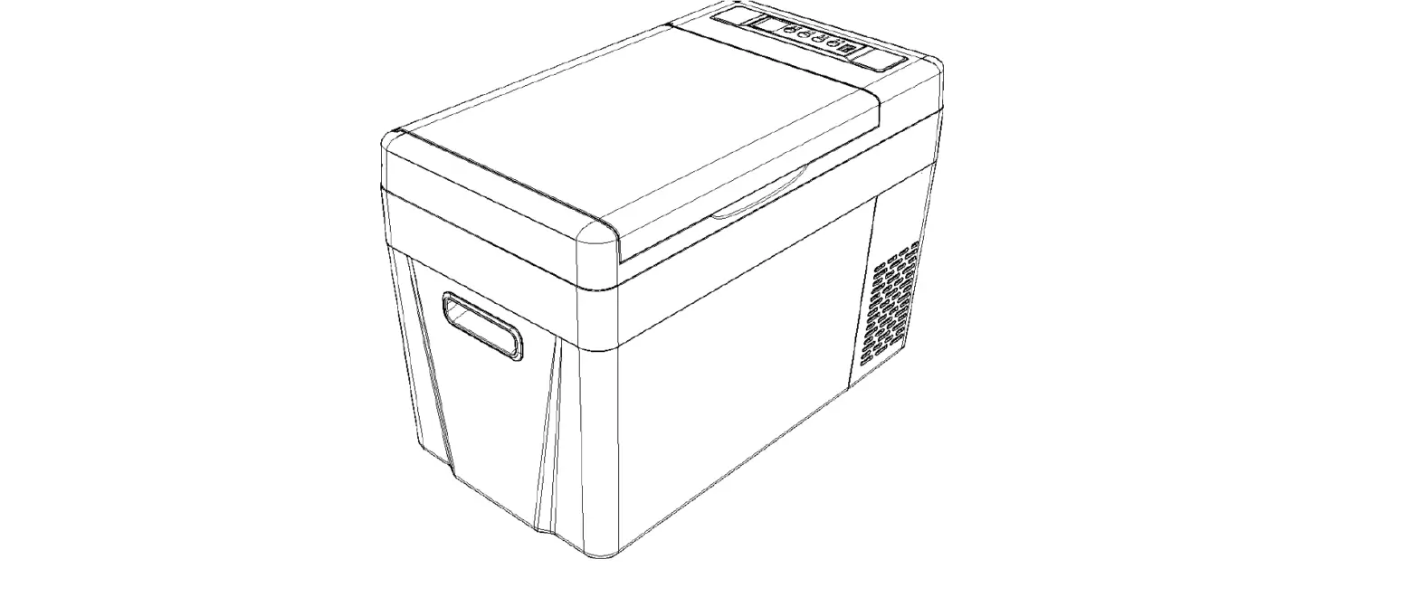 Bougerv Cr22 12 Volt Refrigerator Portable Car Freezer User Manual