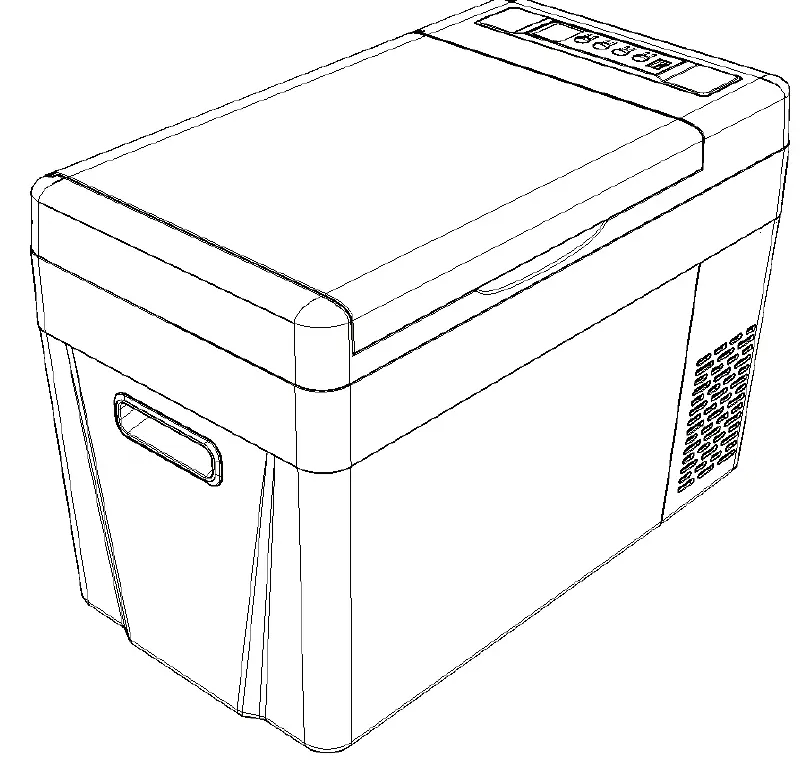 BougeRV CR22 12 Volt Refrigerator Portable Car Freezer