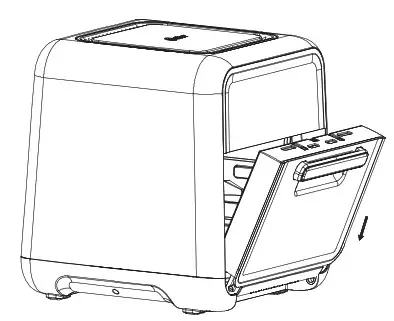 Oster CKSTAFOV3 Super Air Fryer Oven - unit then push