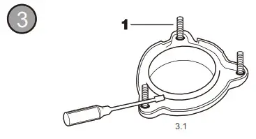 Hissun Food Waste Disposer - mounting