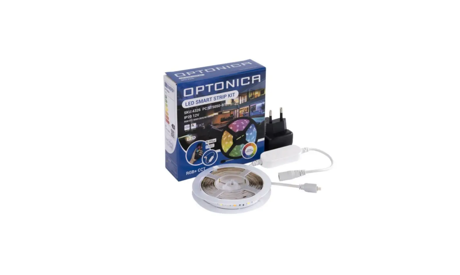 Optonica Opled-rgb Rgb Led Strip Installation Guide