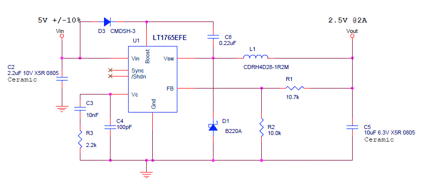 LINEAR TECHNOLOGY LT1765EFE 1.25MHZ-3A-Peak Switch-Current Monolithic-Step Down Converter-FIG-11