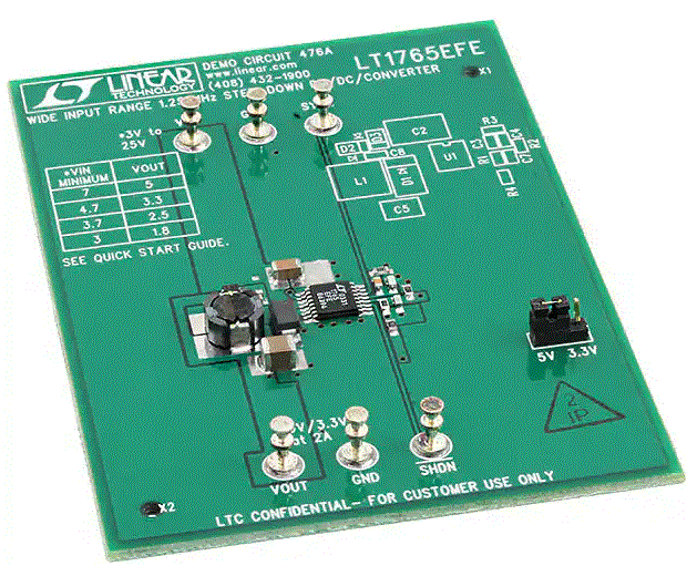 LINEAR TECHNOLOGY LT1765EFE 1.25MHZ-3A-Peak Switch-Current Monolithic-Step Down Converter-PRODUCT