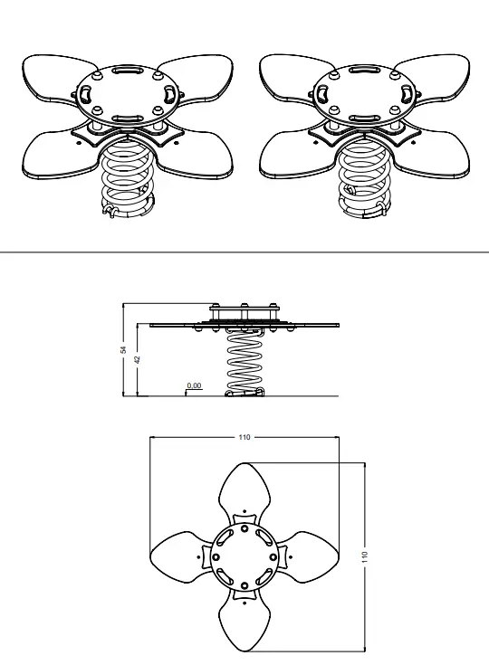 vinci play 0611-1 Spring Flower for Four fig 1