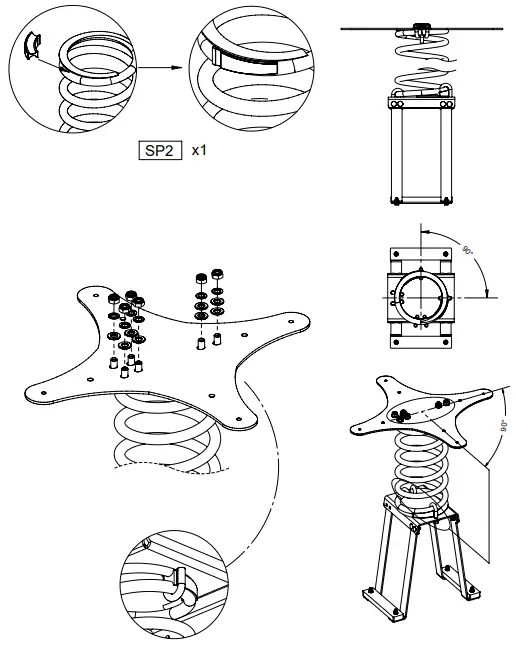 vinci play 0611-1 Spring Flower for Four fig 8