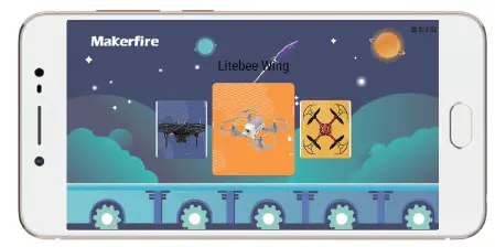 LiteBee Wing EDU Programmable Coding Drone-13