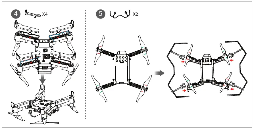 LiteBee Wing EDU Programmable Coding Drone-2