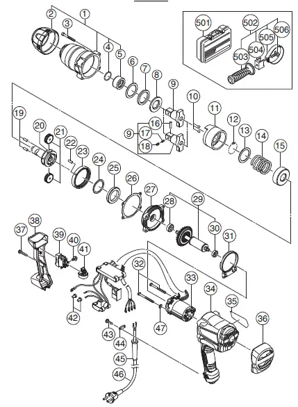 HiKOKI-WR22S-Power-Impact-Wrench-10