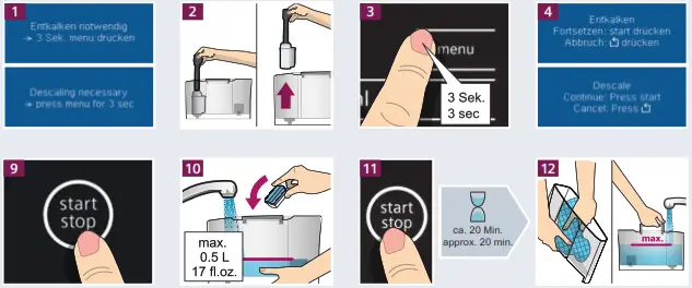 SIEMENS TE 65 Coffee Machine - 11