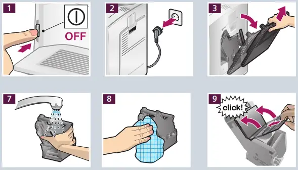 SIEMENS TE 65 Coffee Machine - 7