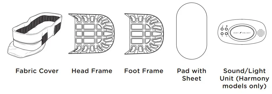 BABY DELIGHT Snuggle Nest Portable Infant Lounger - Figure 2