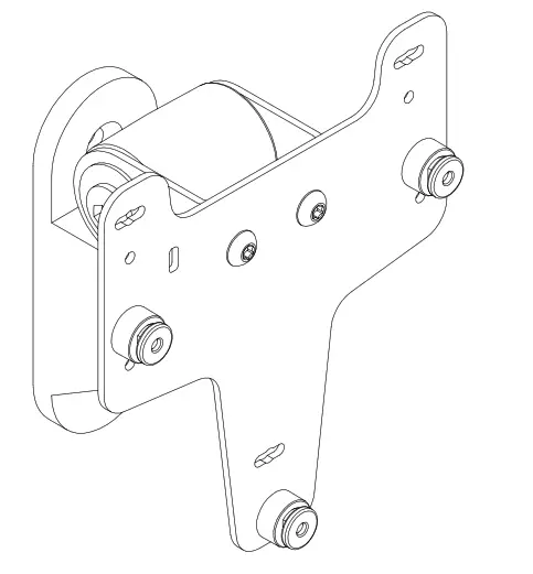 INNOVATIVE Ingenico ISC250 Wall Mount