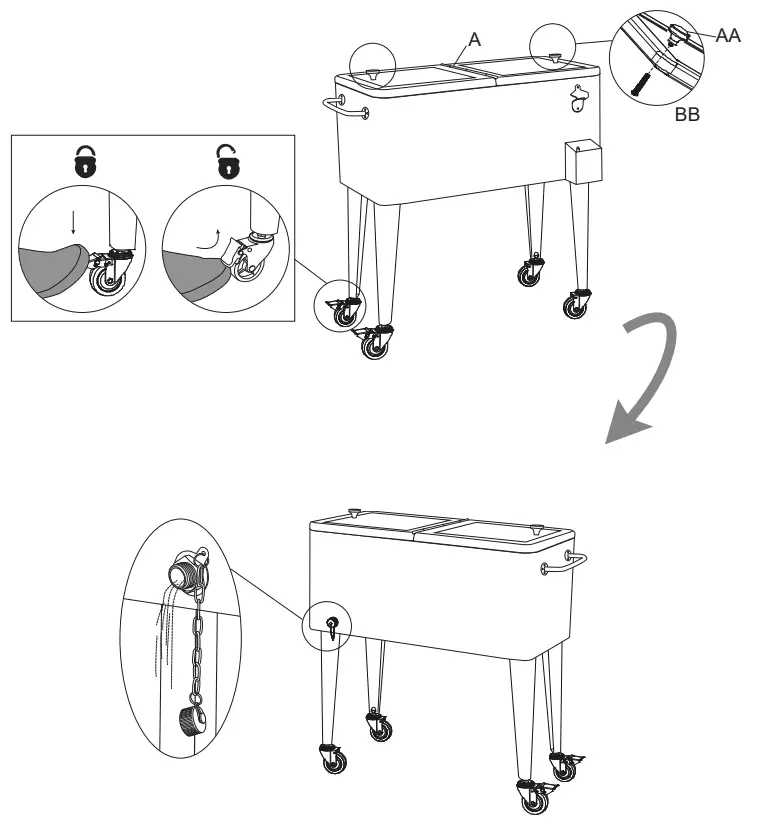 axi RETRO Cooler fig 1