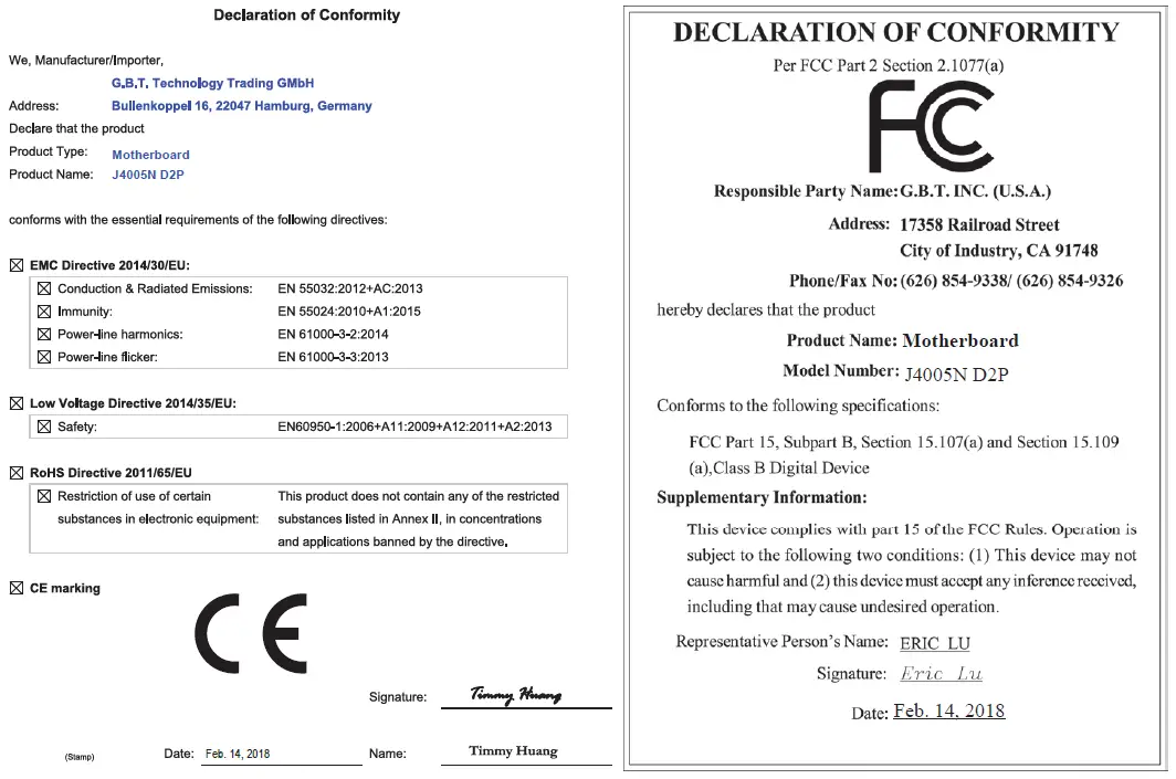 GIGABYTE J4J4005N D2P Mini Motherboard-1